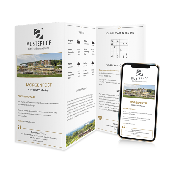 E Ventis Gmbh Morgenpost Hotelzeitung Online Digital